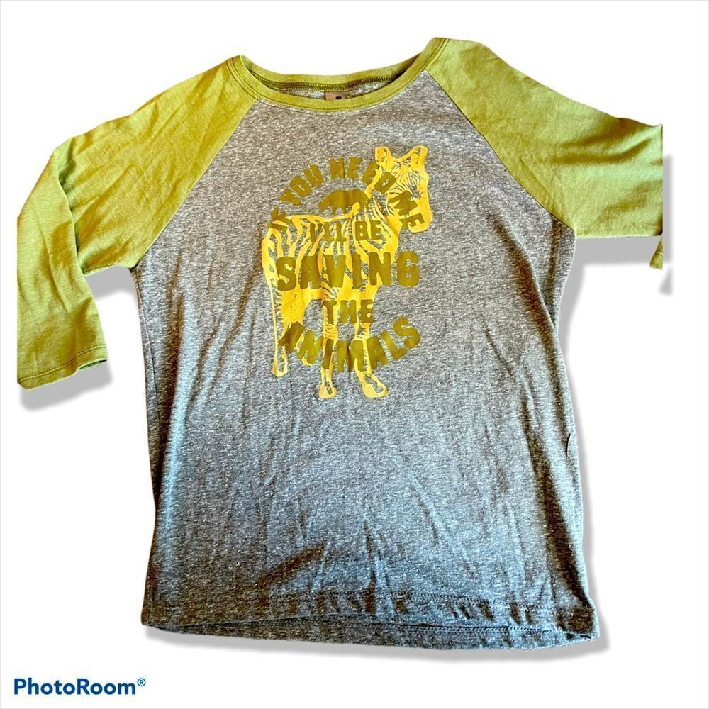 If You Need Me I’ll Be Saving Animals Tee Large